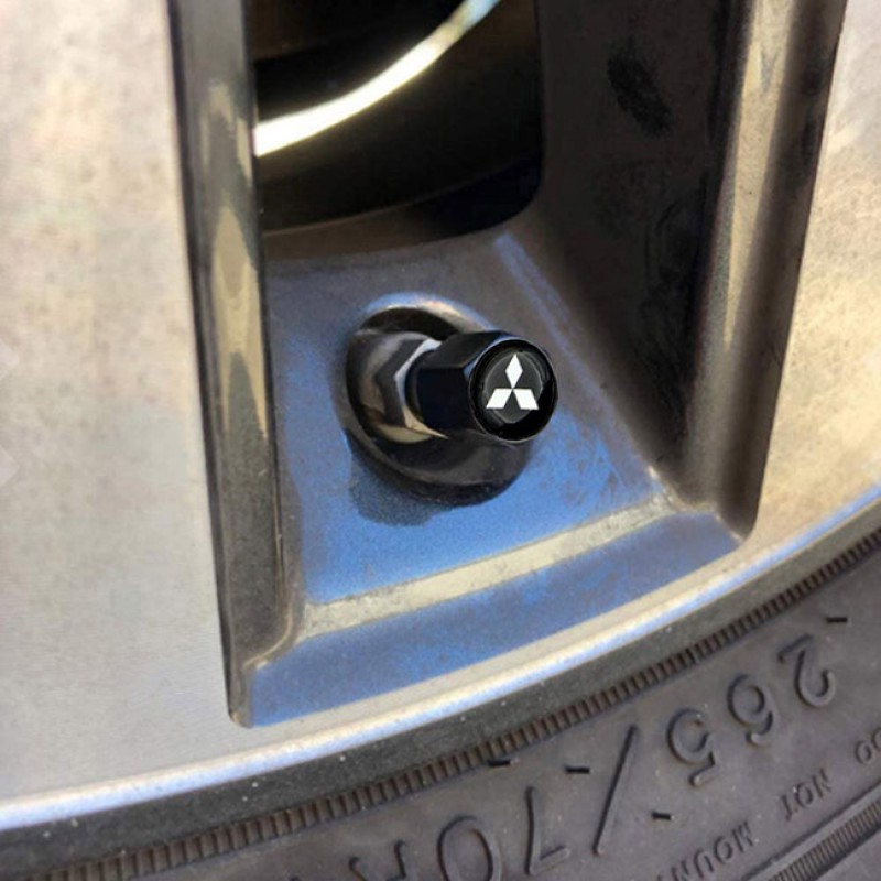 Καπάκια Βαλβίδων Αυτοκινήτου Με Μπρελόκ Mitsubishi 5 Τεμάχια - 41294 49214