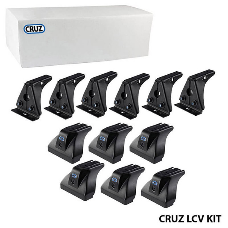 Πόδια / Άκρα Για Μπάρες & Σχάρες Οροφής CRUZ LCV 933-438 Για  VW Transporter T4 91-03 Σετ 6 Τεμάχια - 51000 49033