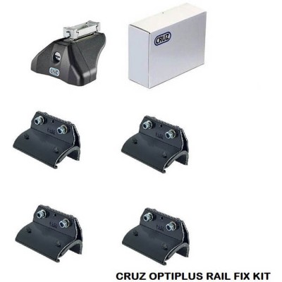 Πόδια / Άκρα Για Μπάρες Οροφής CRUZ Optiplus Rail Fix 936-623 Για Dfsk Seres 3 2020+ Σετ 4 Τεμάχια - 51140 50838