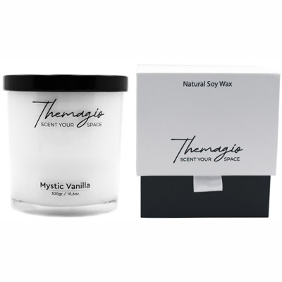 Αρωματικό Κερί Σόγιας Themagio Mystic Vanilla 300gr 1 Τεμάχιο - 77201 49973