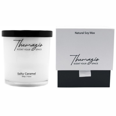 Αρωματικό Κερί Σόγιας Themagio Salty Caramel 300gr 1 Τεμάχιο - 77212 49982