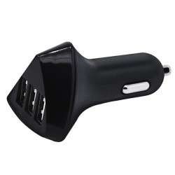 Φορτιστής Αναπτήρα Αυτοκινήτου CC-307 4.2A Με 3 USB Μαύρος 1 Τεμάχιο - 99130 42020