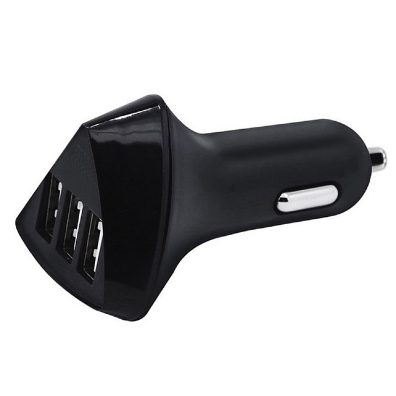 Φορτιστής Αναπτήρα Αυτοκινήτου CC-307 4.2A Με 3 USB Μαύρος 1 Τεμάχιο - 99130 42020
