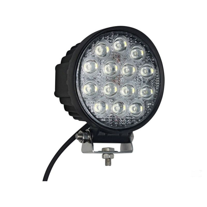 ΠΡΟΒΟΛΕΑΣ 16LED ΣΤΡΟΓΓΥΛΟ 12/24V - 99134 40618
