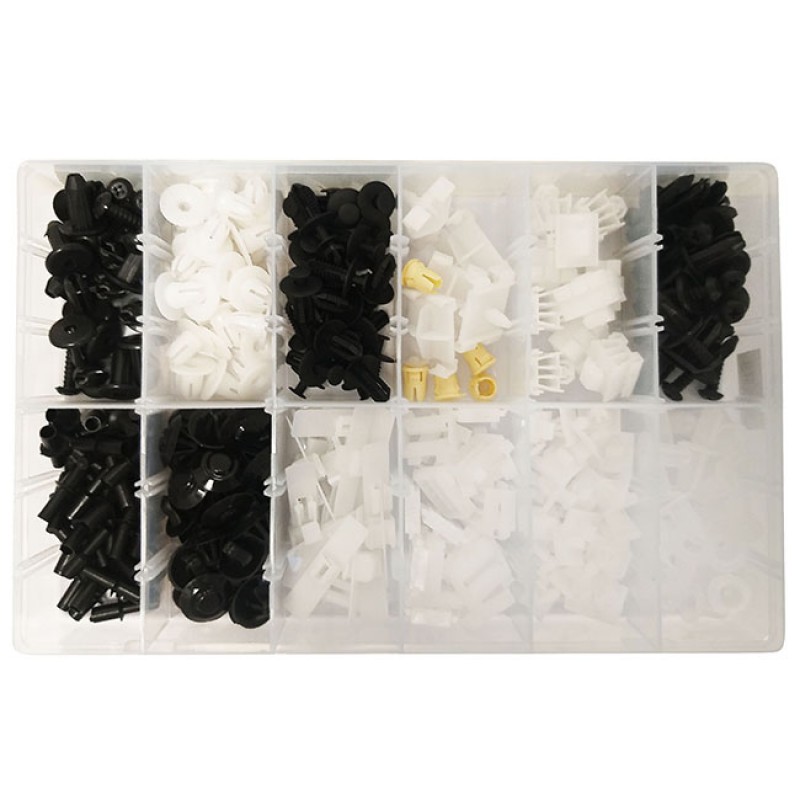 Κουμπώματα Ταπετσαρίας Αυτοκινήτου Για Benz (12 Διαφορετικά Σχέδια) 270 Τεμάχια - 99157 47769