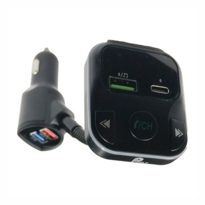 Fm Transmitter ΡL-658 Με Bluetooth, 2 USB Και Οθόνη LCD Μαύρο 1 Τεμάχιο - 99713 50100