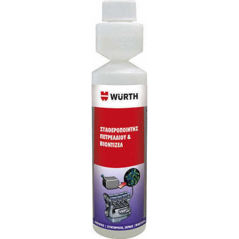 Wurth Σταθεροποιητής Πετρελαίου & Βιοντίζελ 250ml