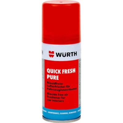 Wurth Quick Fresh Pure Αποσμητικό Κλιματισμού (0893764652) 100ml 