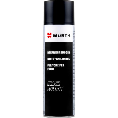 WURTH ΚΑΘΑΡΙΣΤΙΚΟ ΦΡΕΝΩΝ 500ML BLACK EDITION