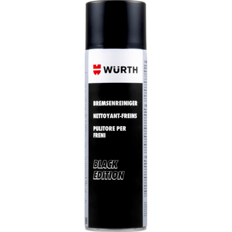WURTH ΚΑΘΑΡΙΣΤΙΚΟ ΦΡΕΝΩΝ 500ML BLACK EDITION