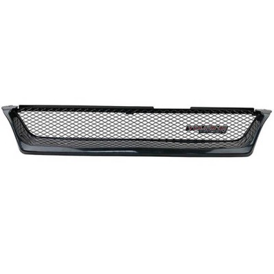 Μάσκα Για Toyota Corolla 93-97 AE100 - AE101 Χωρίς Σήμα Μαύρη Γυαλιστερή Με Σίτα Αλουμινίου 1 Τεμάχιο - 28959