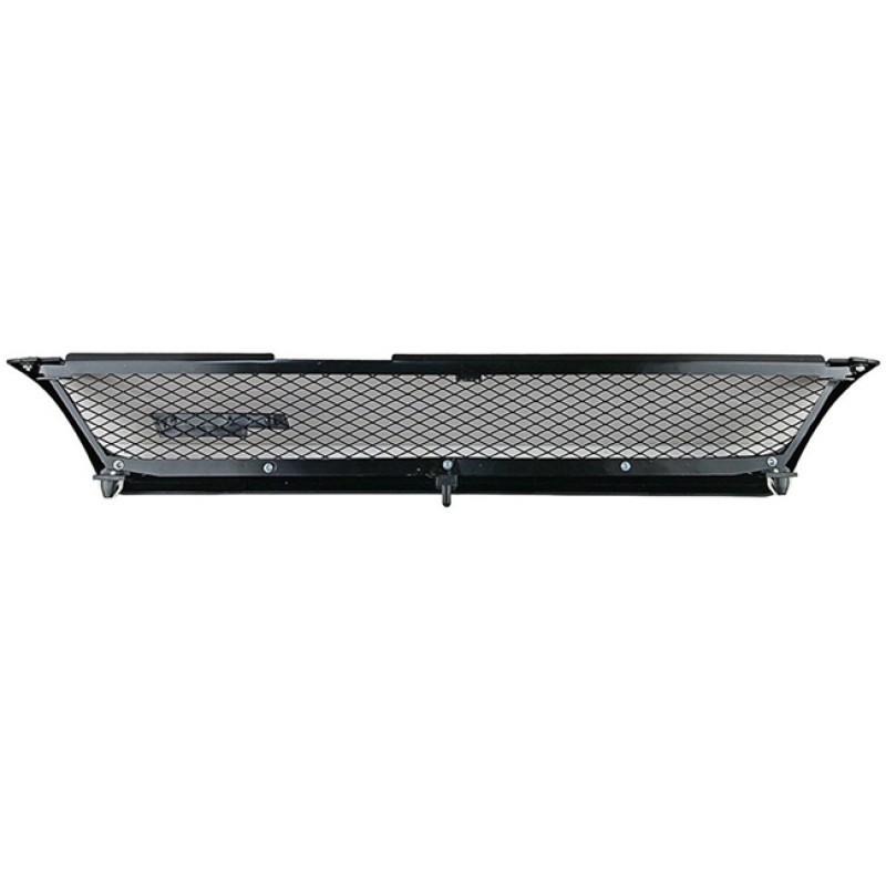 Μάσκα Για Toyota Corolla 93-97 AE100 - AE101 Χωρίς Σήμα Μαύρη Γυαλιστερή Με Σίτα Αλουμινίου 1 Τεμάχιο - 28959