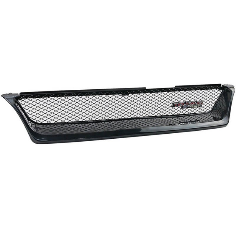 Μάσκα Για Toyota Corolla 93-97 AE100 - AE101 Χωρίς Σήμα Μαύρη Γυαλιστερή Με Σίτα Αλουμινίου 1 Τεμάχιο - 28959