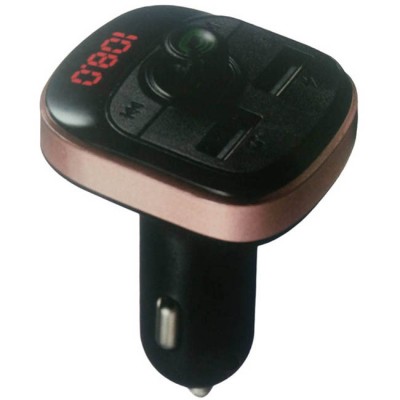 Fm Transmitter ALS-A10 Με Bluetooth, 2 USB Και Οθόνη LCD Μαύρο 1 Τεμάχιο - 99696