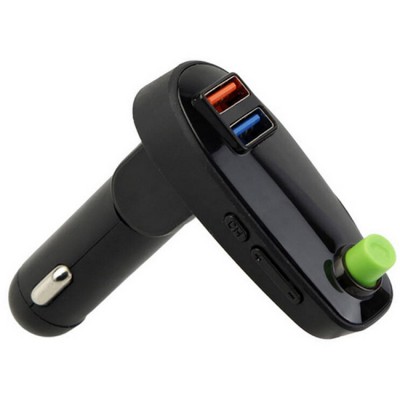 Fm Transmitter ALS-A812 Με Bluetooth, 2 USB Και Οθόνη LCD Μαύρο 1 Τεμάχιο - 99699