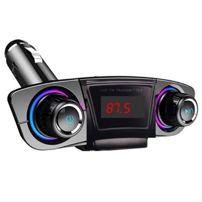 Fm Transmitter M20 Με Bluetooth, 2 USB Και Οθόνη LCD Μαύρο 1 Τεμάχιο - 99701