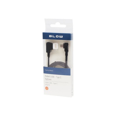 Καλώδιο USB A - Type C Γωνία 1m Μαύρο - DM-66-139