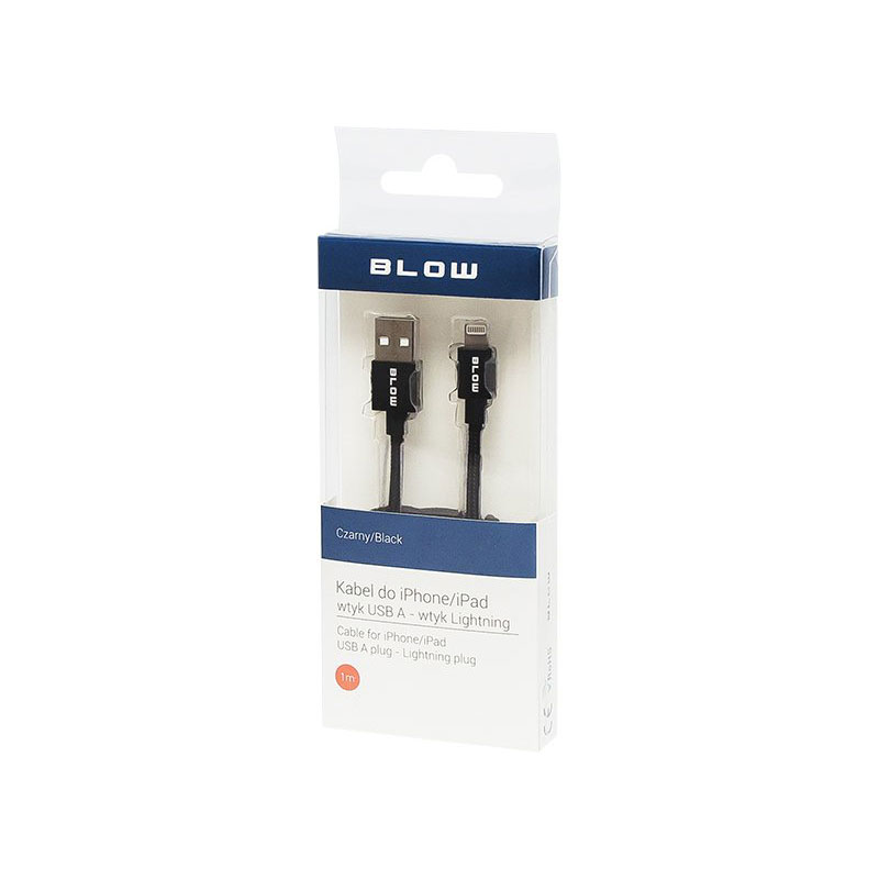 Καλώδιο USB A - Lightning (iPhone) 1m Braided - DM-66-108