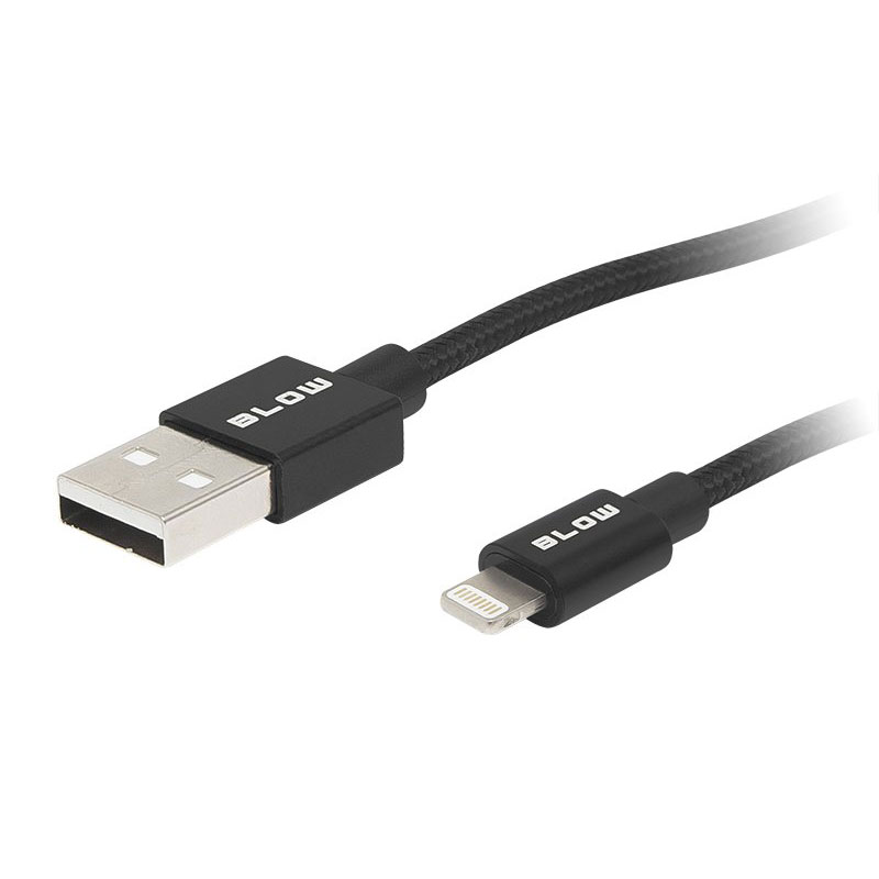 Καλώδιο USB A - Lightning (iPhone) 1m Braided - DM-66-108