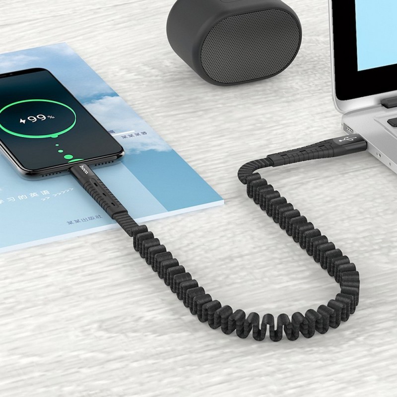 Εύκαμπτο καλώδιο USB - Type C Fast Charge 1.2m HOCO U78 - H-1525
