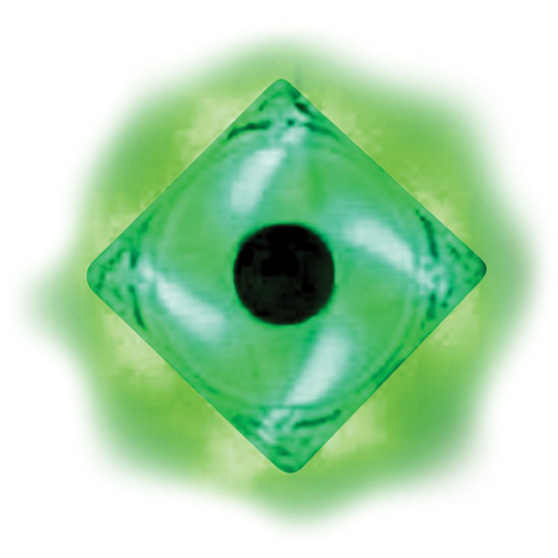 ΑΝΕΜΙΣΤΗΡΑΣ ΦΩΤΙΖΟΜΕΝΟΣ 80Χ80 ΠΡΑΣΙΝΟ - CT-LED-8025G