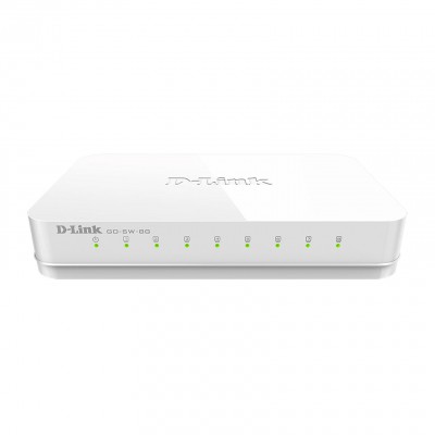 D-Link GO-SW-8G Gigabit Ethernet Switch 8 θυρών - GO-SW-8G