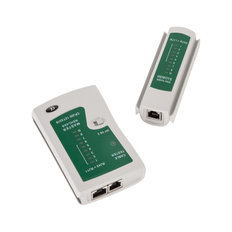 Ελεγκτής καλωδίων RJ45, RJ11, RJ12 - DM-0164