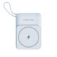 Powerbank 10000mAh wireless με USB/USB-C/Lightning Mag Safe Kruger&Matz γαλάζιο