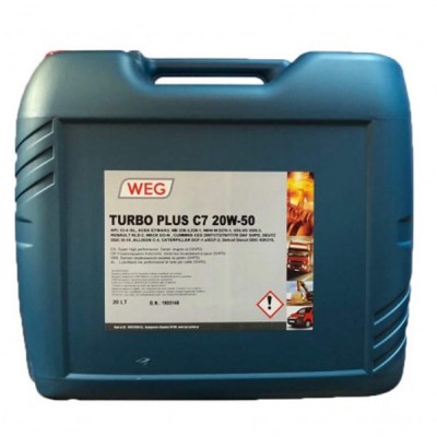 WEG TURBO PLUS C7 SAE 20W-50 20Lt